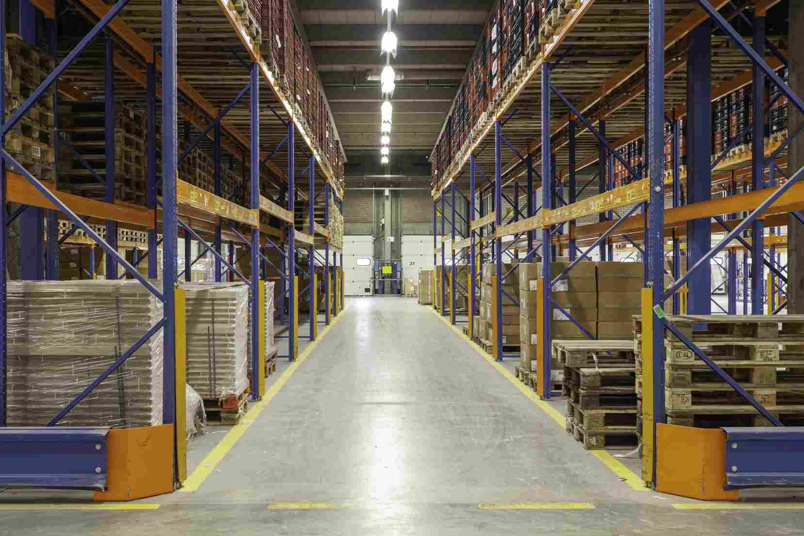 Warehouses temperature mapping