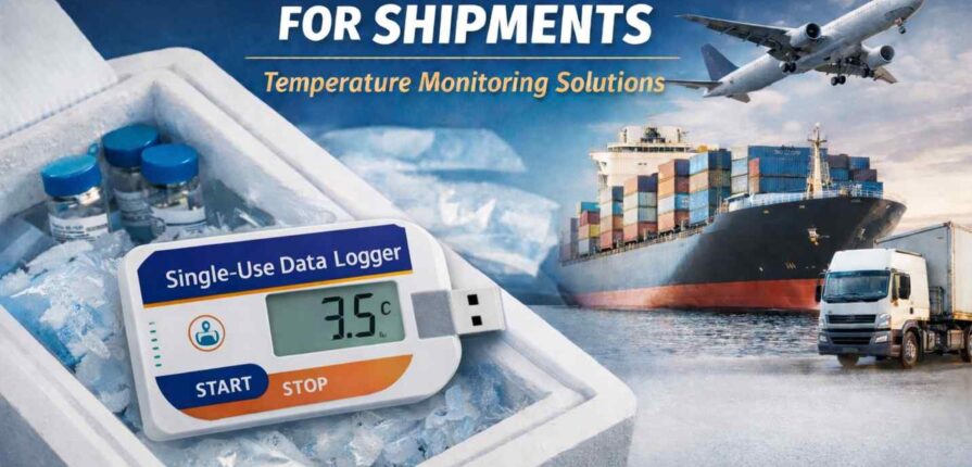 Single-Use Data Logger for Shipments