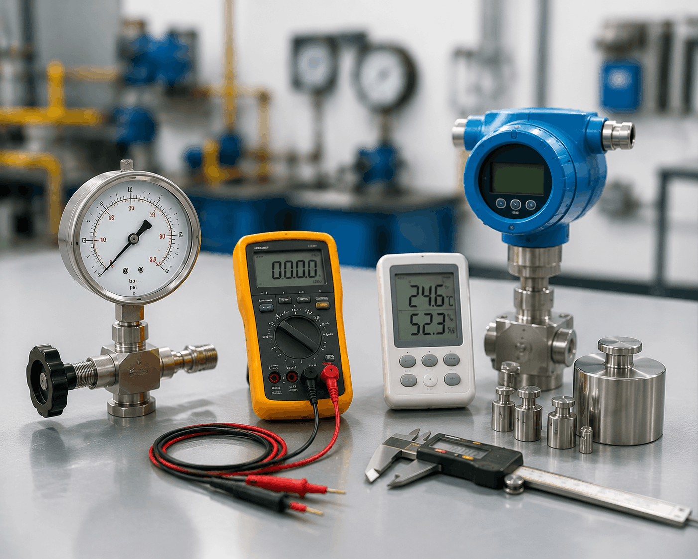 calibration service for industrial equipments