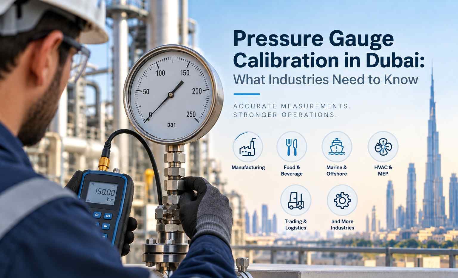 Pressure Gauge Calibration in Dubai